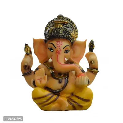 Ganesh ji idol |Best handicraft showpiece for home decor/table decor Decorative Showpiece-thumb2