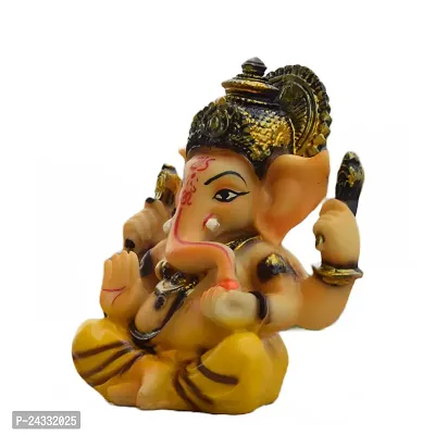 Ganesh ji idol |Best handicraft showpiece for home decor/table decor Decorative Showpiece-thumb4