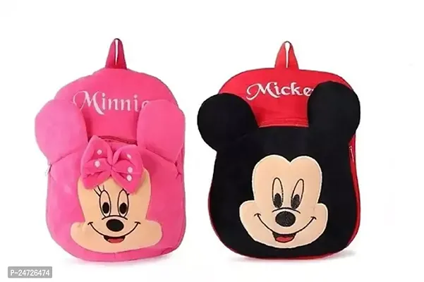 Fancy Cartoon Theme School Bag for Kids Pack of 2-thumb0