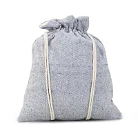 Loning to Buy Hemp Drawstring Backpack String Bag Cinch Large Gym Sackpack (Blue)-thumb2