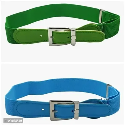 Stylish Multicoloured Belt For Kid Pack Of 2