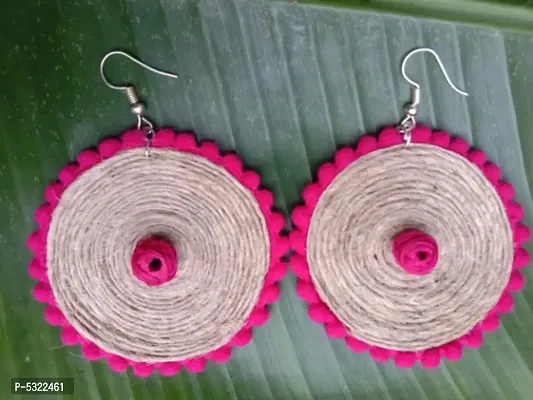Beautiful Handmade Fabric Earring For Women-thumb2