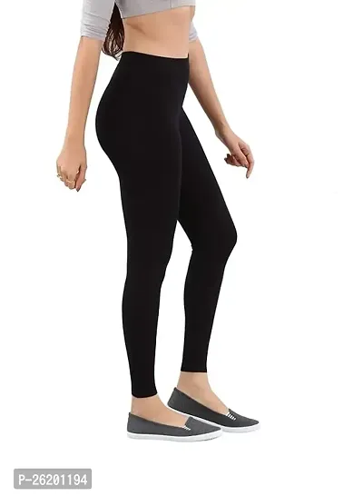 Cotton Blend Leggings for Women-thumb0