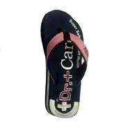 ANIRUDH TRADERS Slippers for Women's Home Multicolor Sponge Flat Pink Slippers Flip Flop Indoor Outdoor Flip Cute Foot Wear Daily Use Size 05-thumb1