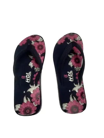 Stylish Slippers FOR Womens Home Flat Slippers Flip Flop Indoor Outdoor