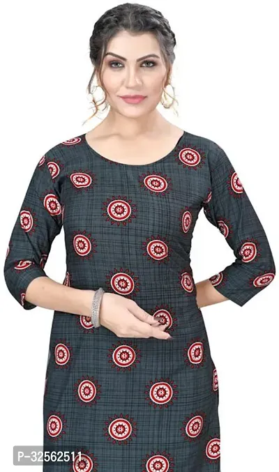 Stylish Crepe Stitched Kurta For Women Combo Of 3-thumb3