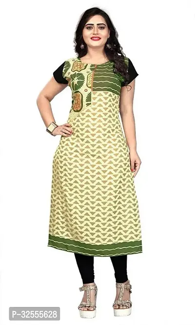 Fancy Crepe Kurtas For Women-thumb0