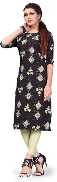 Stylish Crepe Stitched Kurta For Women-thumb4