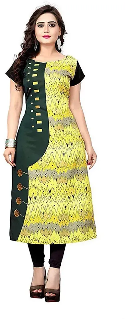 Fancy Crepe Kurtas For Women