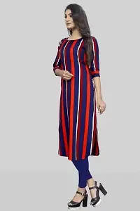 Stylish Crepe Stitched Kurta For Women-thumb3