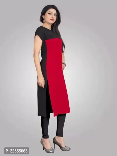 Fancy Crepe Kurtas For Women-thumb2