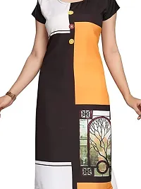 Reliable Crepe Printed Kurta For Women-thumb3