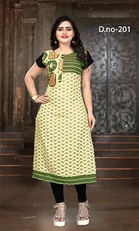 Reliable Crepe Printed Kurta For Women-thumb2