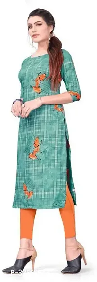 Stylish Crepe Stitched Kurta For Women Combo Of 3-thumb3