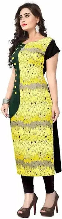 Reliable Crepe Printed Kurta For Women-thumb2