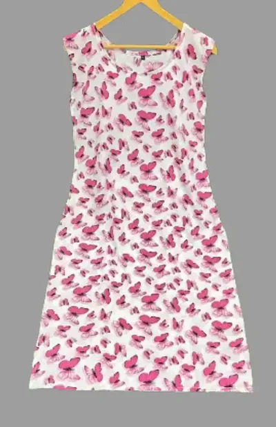 Stylish Crepe Printed Straight Kurtis