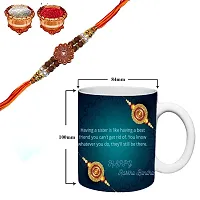 Murli Textiles Rakhi for Brother/Bhaiya/Bhai Kids Brother with 350 ml (C Blue) Printed Coffee Mug for Brother Rakhi Gift and 1 Packet Roli Chawal Free-thumb1