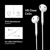 Premium Wired Earphones with Built-in Mic and 3.5mm Jack - Saini Straders-thumb2