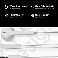 Premium Wired Earphones with Built-in Mic and 3.5mm Jack - Saini Straders-thumb3