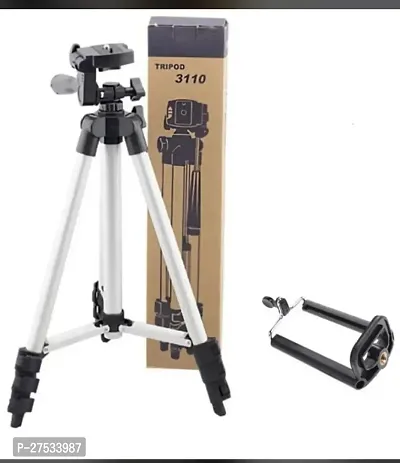 3110 Mobile and Camera Tripod Universal Portable  Foldable Professional SLR DSLR Camera Stand for Photography and Videography Tripod-thumb0