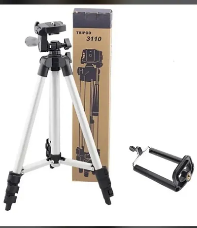 3110 Mobile and Camera Tripod Universal Portable  Foldable Professional SLR DSLR Camera Stand for Photography and Videography Tripod