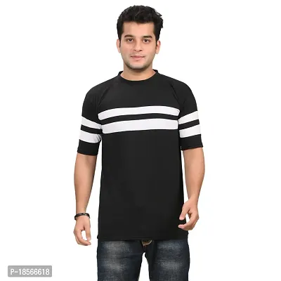 Reliable Cotton Blend Round Neck Tees For Men-thumb0