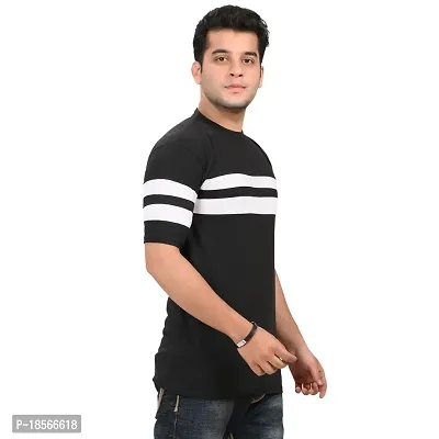 Reliable Cotton Blend Round Neck Tees For Men-thumb4