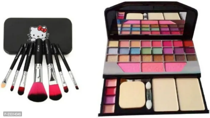 Classic Good Quality Makeup Brush+Makeup Kit (2 Items In The Set)