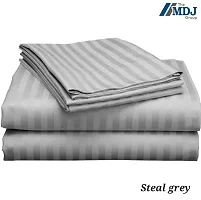 Classic Cotton Double Bedsheet with 2 Pillow Covers-thumb3