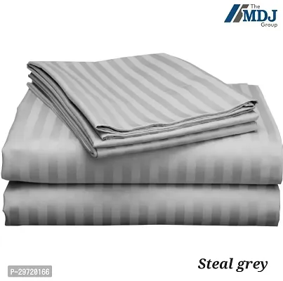 Classic Cotton Double Bedsheet with 2 Pillow Covers-thumb4