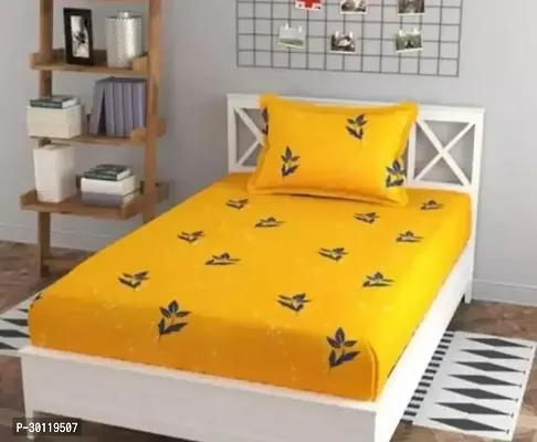 Trendy Single Bed Cotton Bedsheet Set