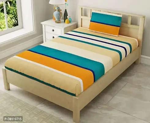 Trendy Single Bed Cotton Bedsheet Set