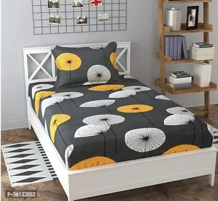 Trendy Single Bed Cotton Bedsheet Set