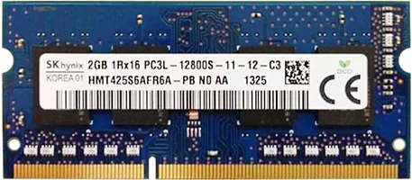 Hynix 1600 mhz low voltage 1.35V DDR3 2 GB Laptop - HMT425S6AFR6A-PB , PC3L 12800s