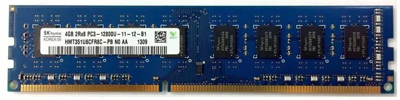Hynix PC3 12800, DESKTOP PC RAM DDR3 4 GB PC DDR3 RAM - HMT351U6CFR8C-PB , DDR3 1600MHZ , 2RX8