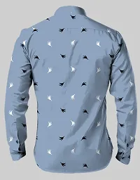 Trendy Men Digital Printed Full Sleeve Casual Shirt-thumb3