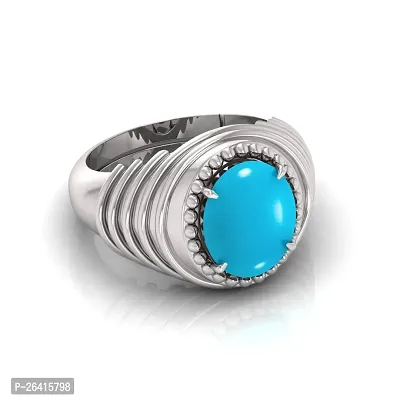 Reliable Turquoise Brass Crystal Rings For Women And Men