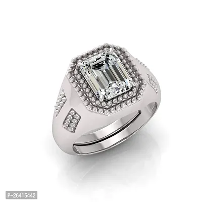 Buy Gespout Noble Diamond Ring Elegant Crystal Rings Wedding Jewelry For  Women Girlfriend Diameter (Blue,Size M) Online at desertcartINDIA