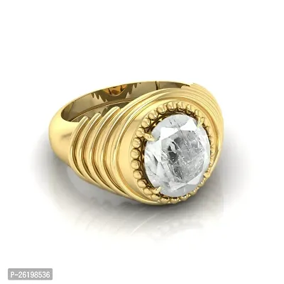 3.25 TO 15.25  Ratti  Adjustable Ring White Sapphire Pukhraj Loose Gemstone Ring for Women and Men