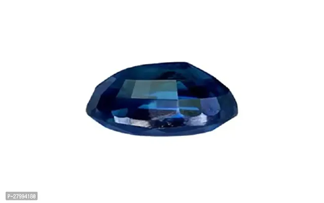 7.25 Ratti Neelam Stone Certified Natural Original Blue Sapphire Birth Stone | Rashi Ratan | Gemstone for Astrological Purpose | AAA++ Deluxe Quality