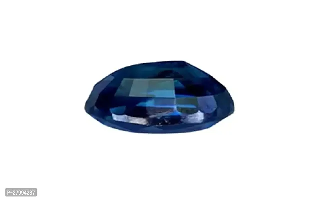 4.25 Ratti Neelam Stone Certified Natural Original Blue Sapphire Birth Stone | Rashi Ratan | Gemstone for Astrological Purpose | AAA++ Deluxe Quality