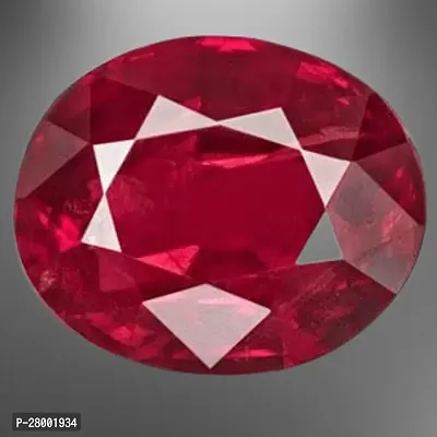 5.25 Ratti Ruby Stone Manik Stone Original Certified Natural Loose Gemstone