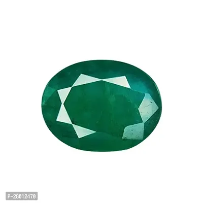 8.25 Ratti  Natural Certified Zambian Emerald/Panna Stone for Men and Women