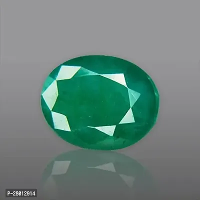 13.25 Ratti  Natural Certified Zambian Emerald/Panna Stone for Men and Women (