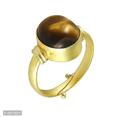 3.25 to 16,25 Carat Tiger Eye Ring for men or women  is made of copper alloy and platinum, and its beauty will outlast any other ring you've ever owned.-thumb2
