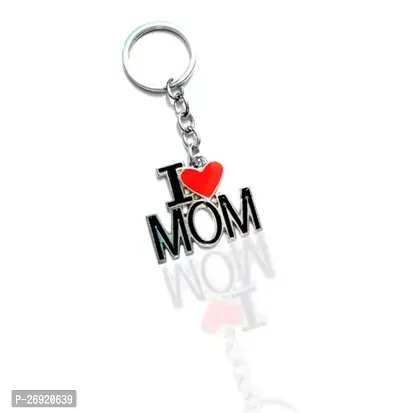 Classic I Love Maa Keychain