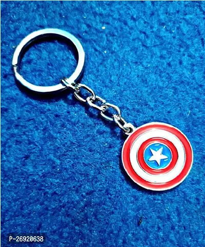 Classic Captain America Normal Small Shild Keychain