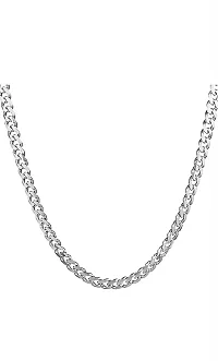 Silver Plated Minimal Chain For Men-thumb3