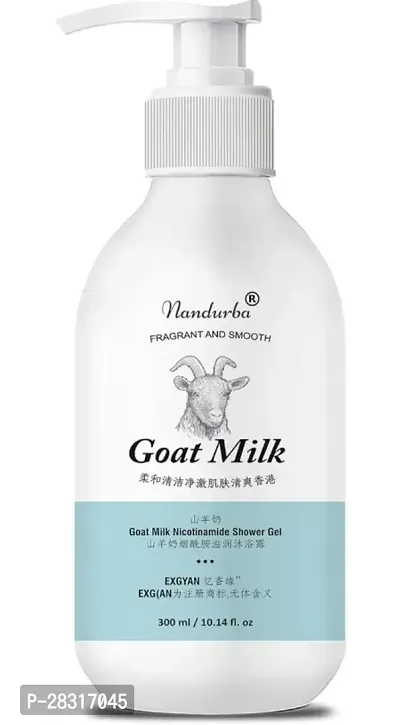 Goatmilk Korean Milk Whitening Shower Gel - 300 Ml-thumb0