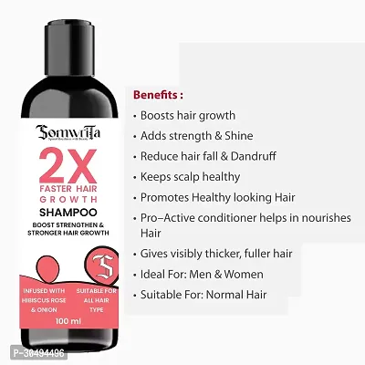 Faster Hair Growth With Hibiscus, Rose, And Onion Shampoo-thumb5